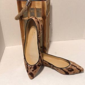 Talbots animal print Flats